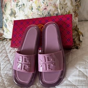 Tory Burch Bubble Jelly Sandals New in Box